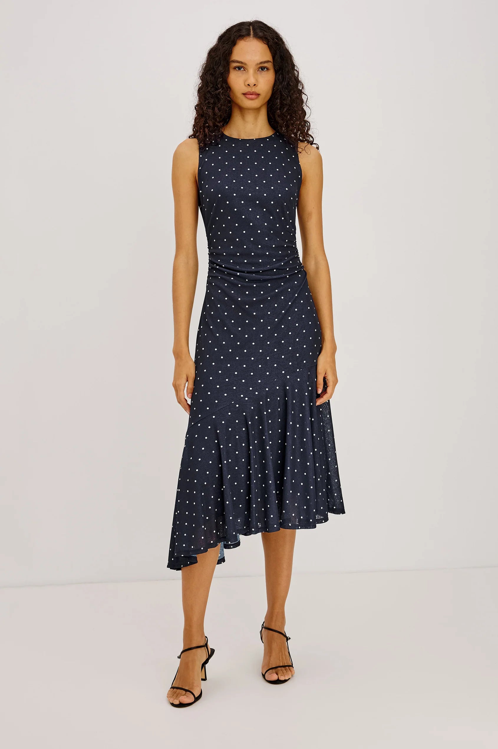 Rails - Daija Dress - Navy Polka Dots