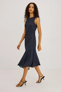 Rails - Daija Dress - Navy Polka Dots