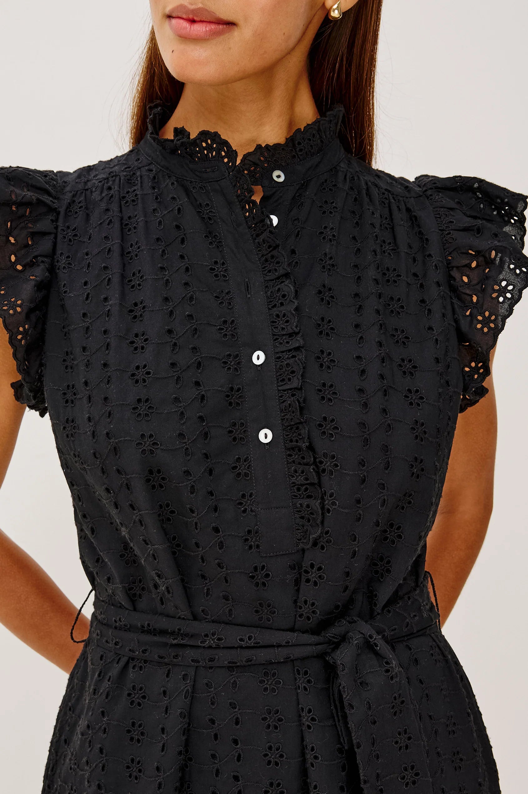 Rails - Darcy in Black Eyelet