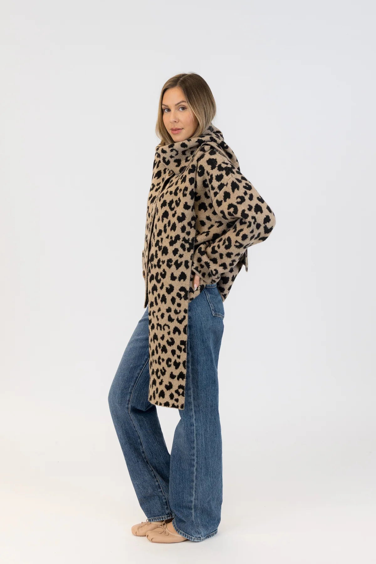 Lyla & Luxe - Delaney Coat in Animal
