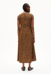 ArmedAngels - Emalanaa Leopaa Dress in Dark Camel