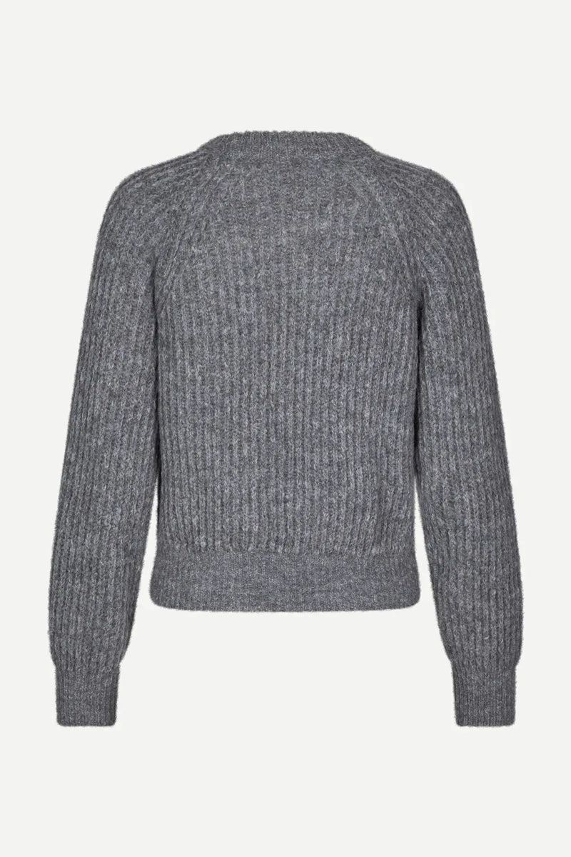 Samsøe Samsøe - Layla Crew Neck in Grey Mel.