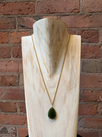 Studio Skanda by Mary Wakefield - Green Garnet Necklace