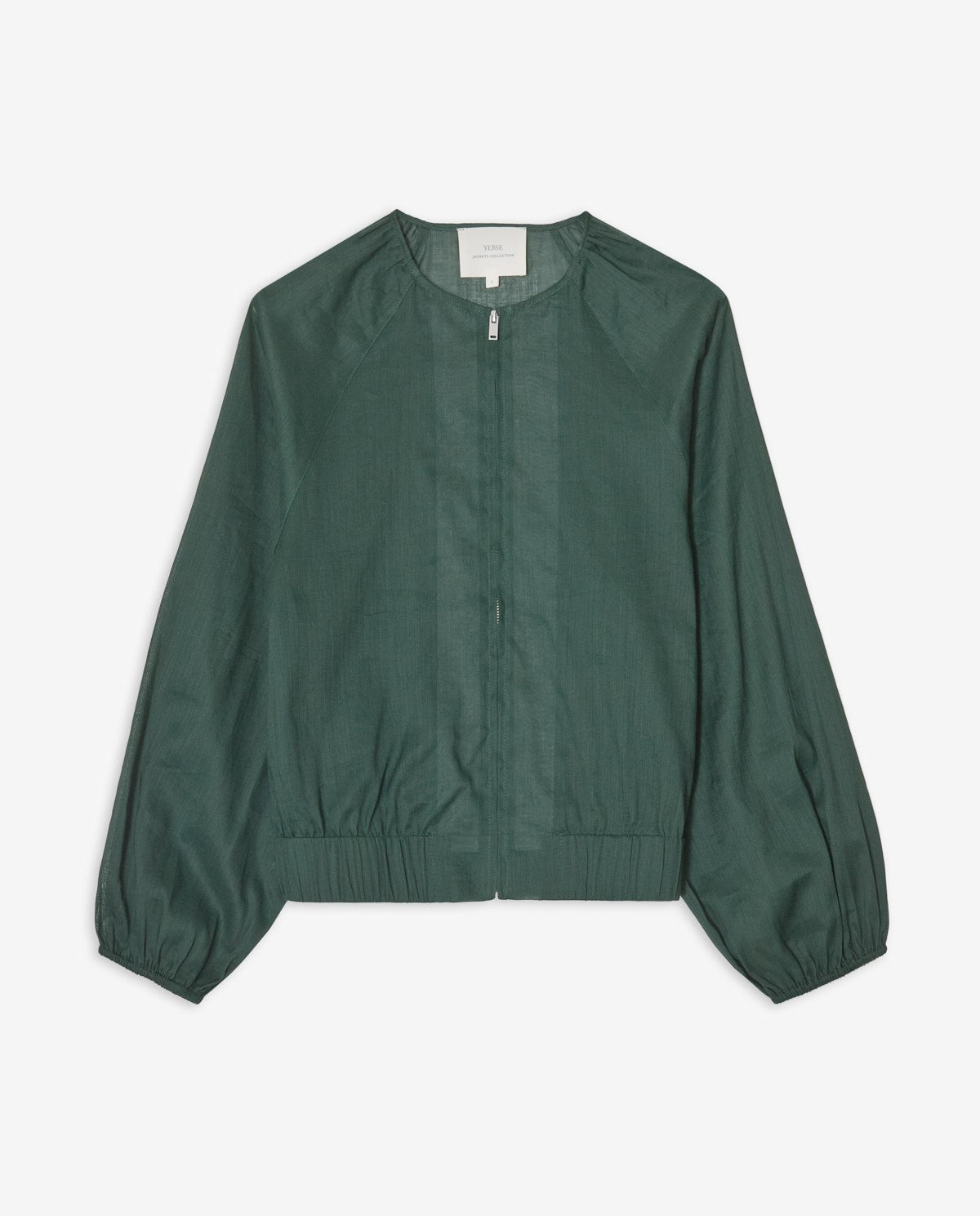 YERSE - Bomber Style Jacket in Green