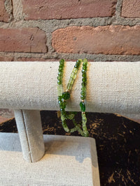Studio Skanda by Mary Wakefield - Chrome Diopside with Peridot Necklace