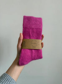 Billy Bamboo - Fluffy Angora Socks