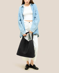 NAGHEDI - Nomad Large Hobo - Onyx