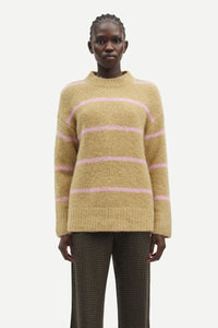 Samsøe Samsøe - Sajoan Sweater in Olive Gray St.