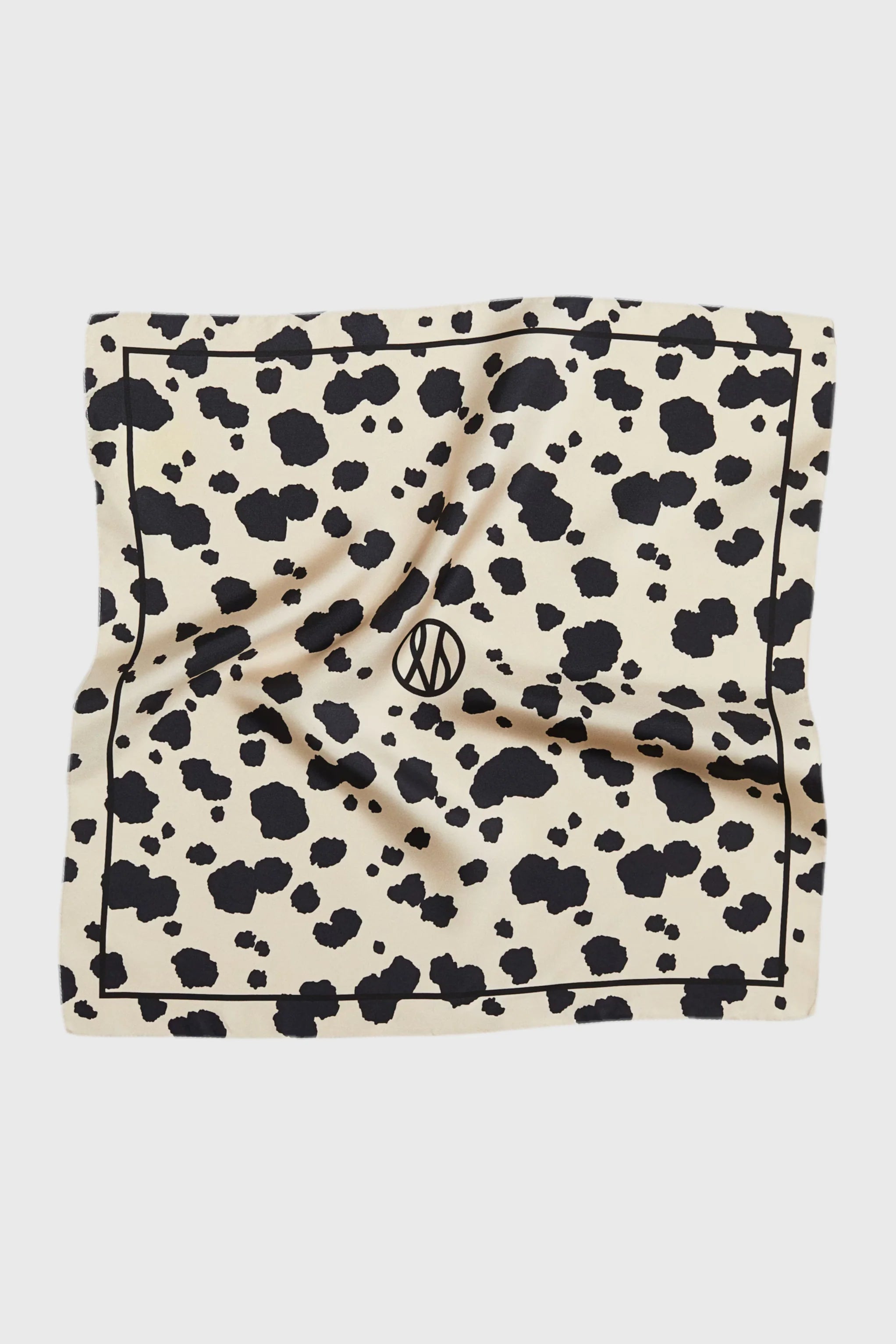 lescarf - Dalmatin Scarf in Sand & Black