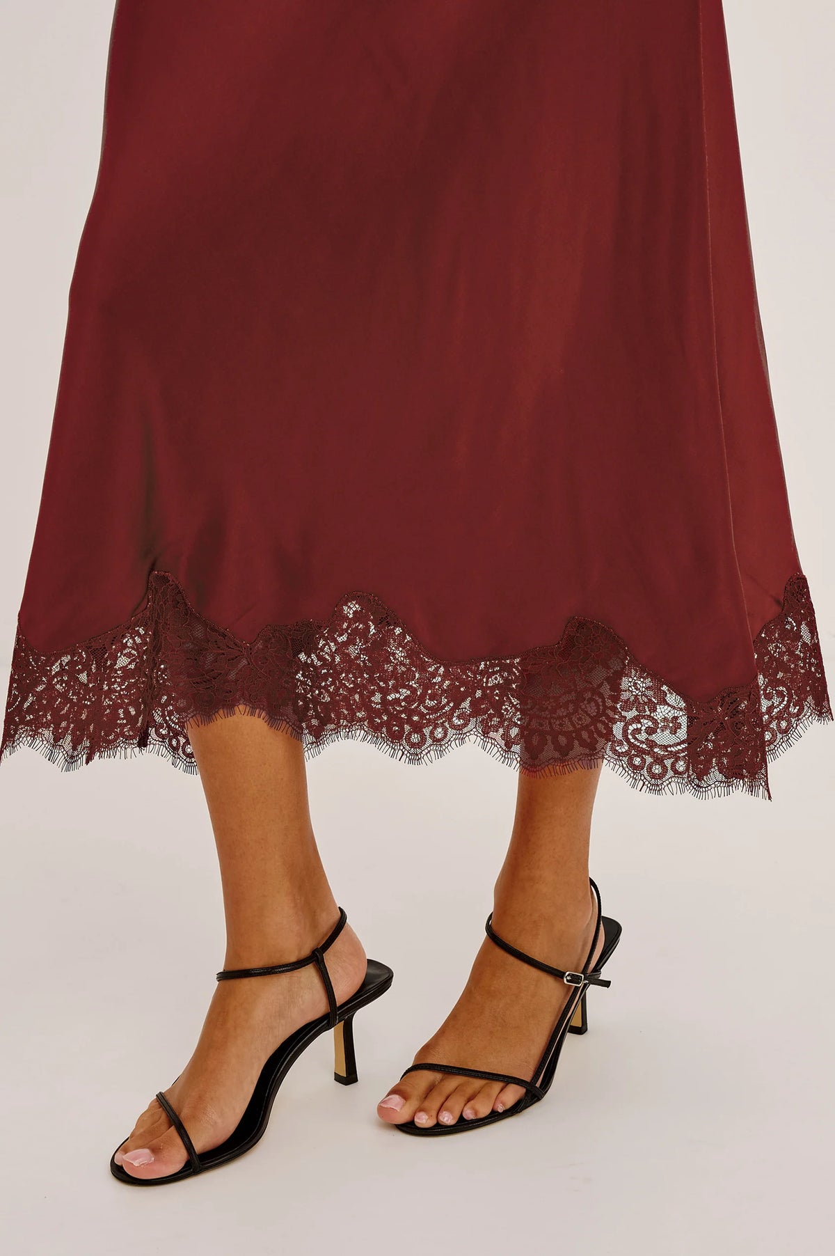 Rails - Ebony Skirt in Crimson