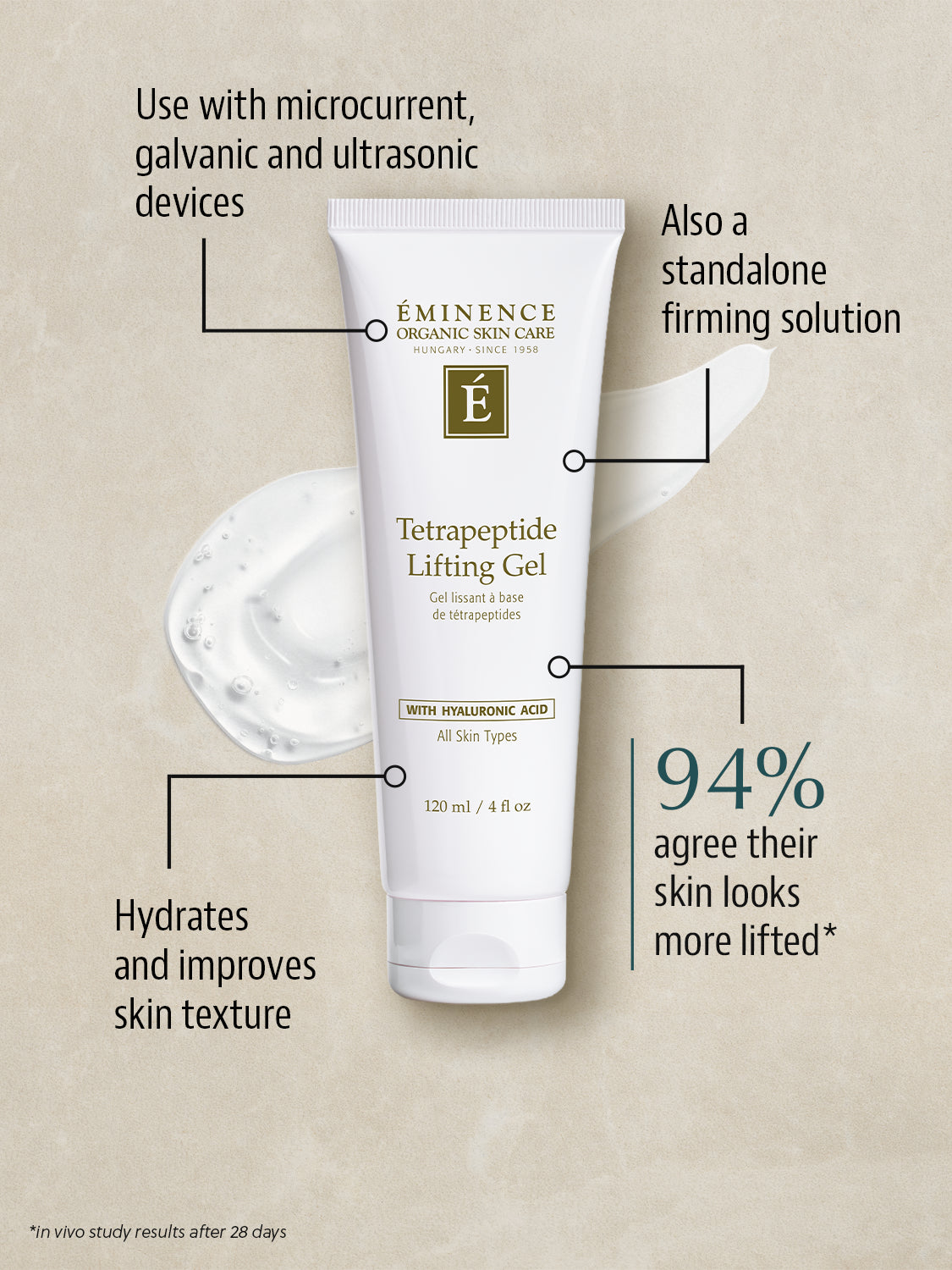 Eminence - Tetrapeptide Lifting Gel