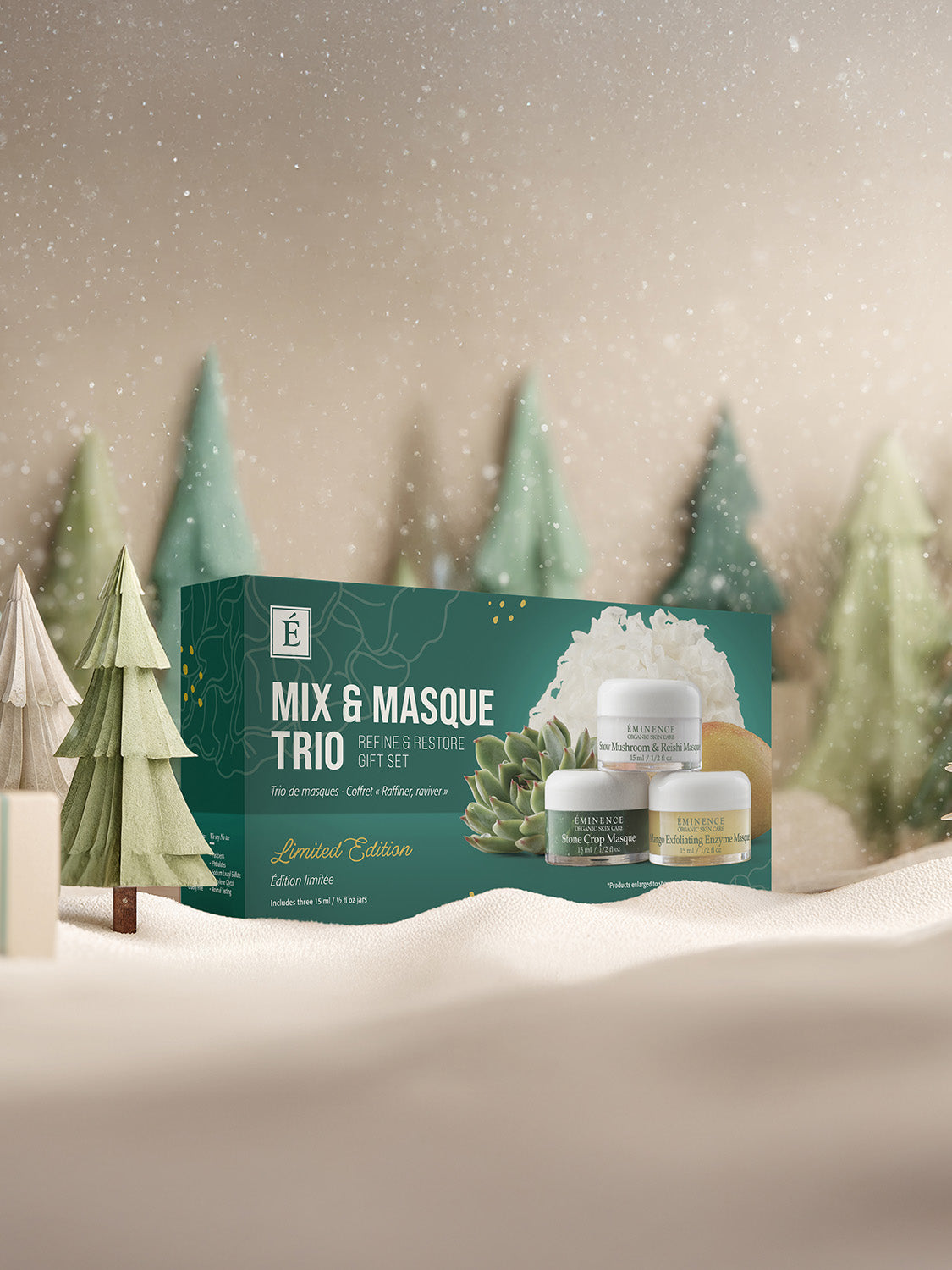 Eminence - Mix and Masque Trio - Refine and Restore Gift Set
