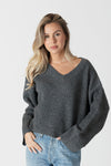 Lyla & Luxe - Etta Luxe - Eco V-Neck Sweater