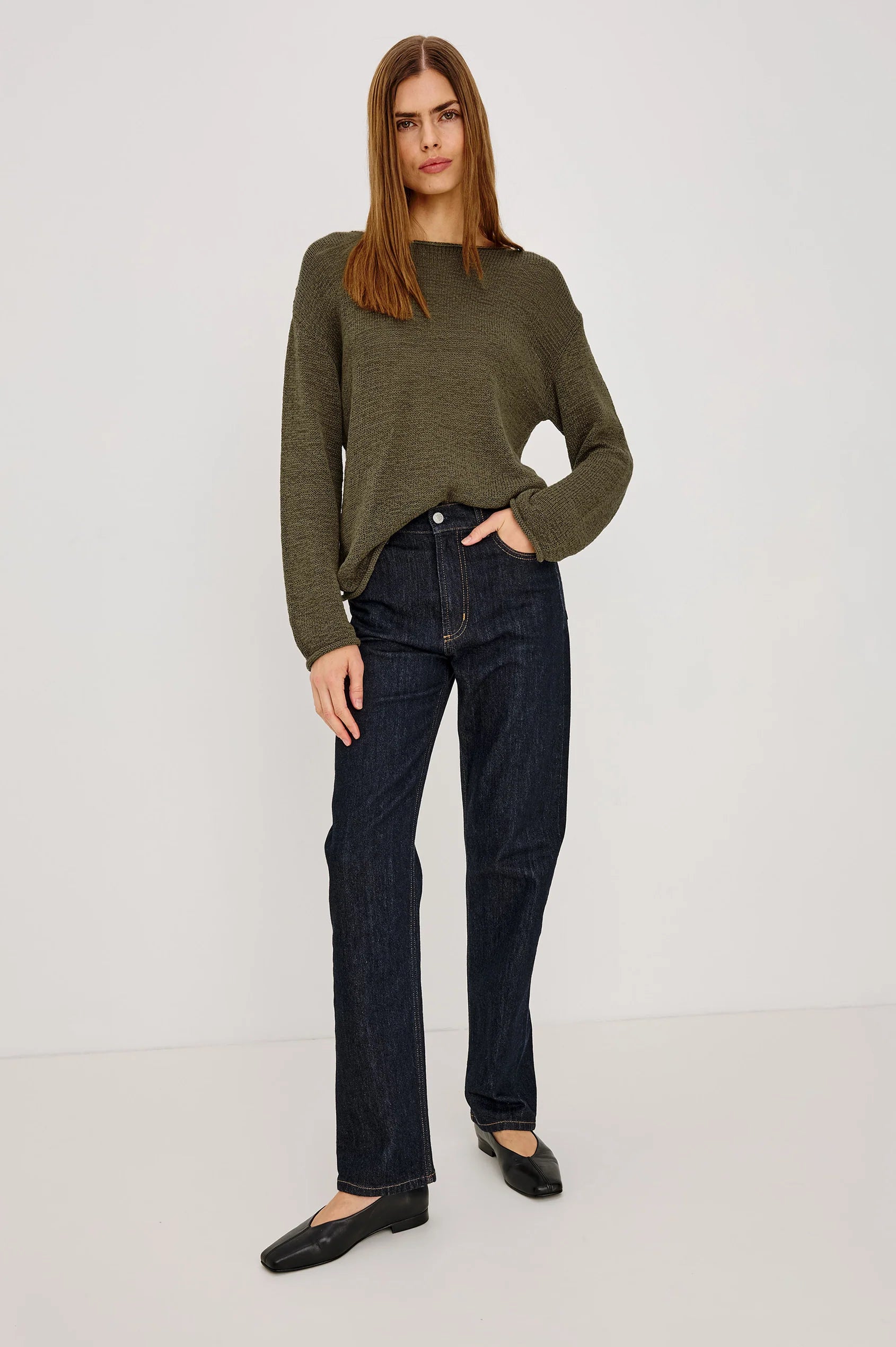 Rails - Evangeline Sweater in Olive