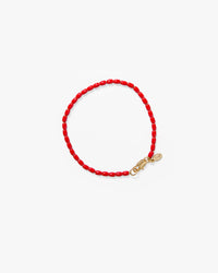 Clare V. - Enamel Barrel Chain Bracelet in Poppy