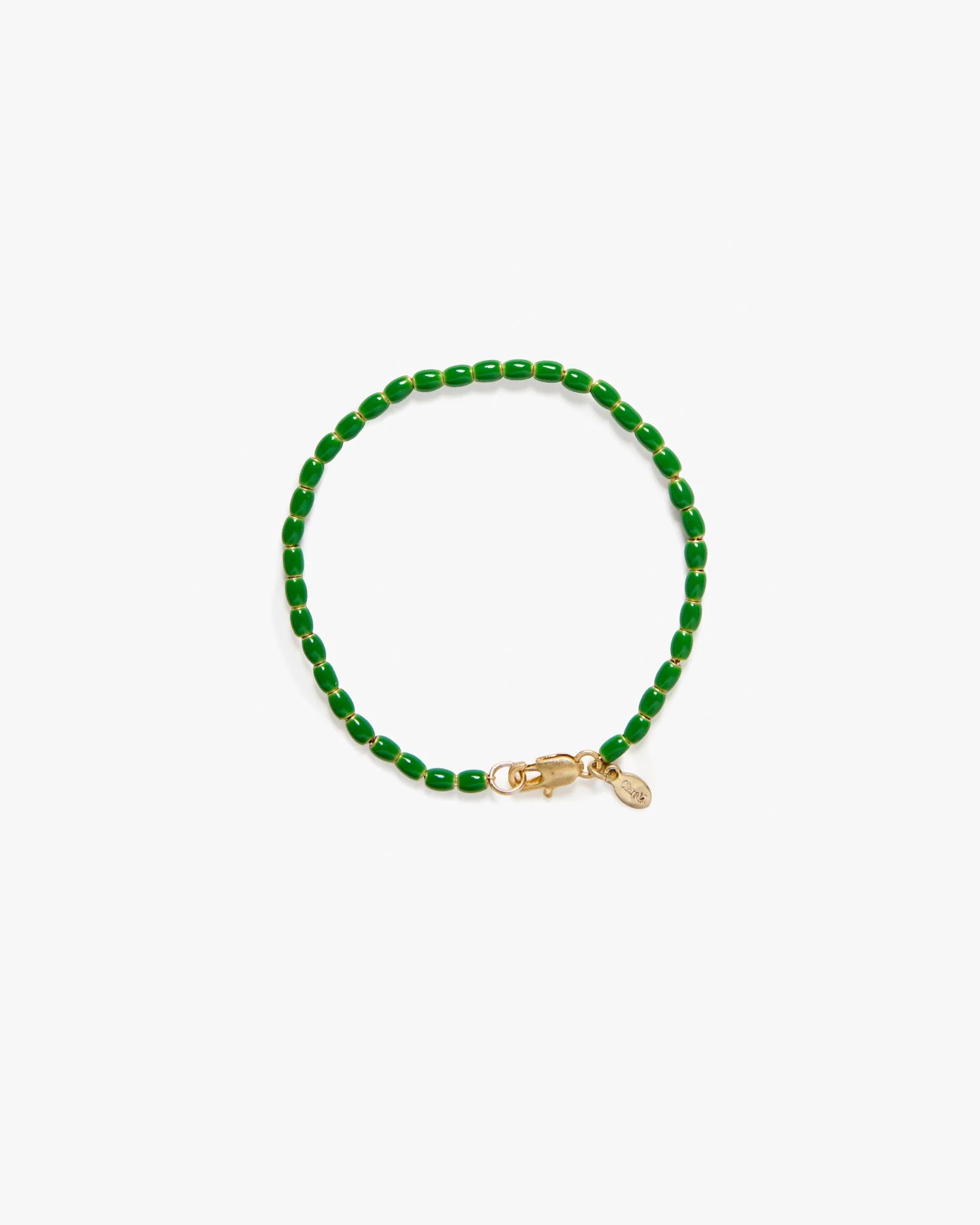 Clare V. - Enamel Barrel Chain Bracelet