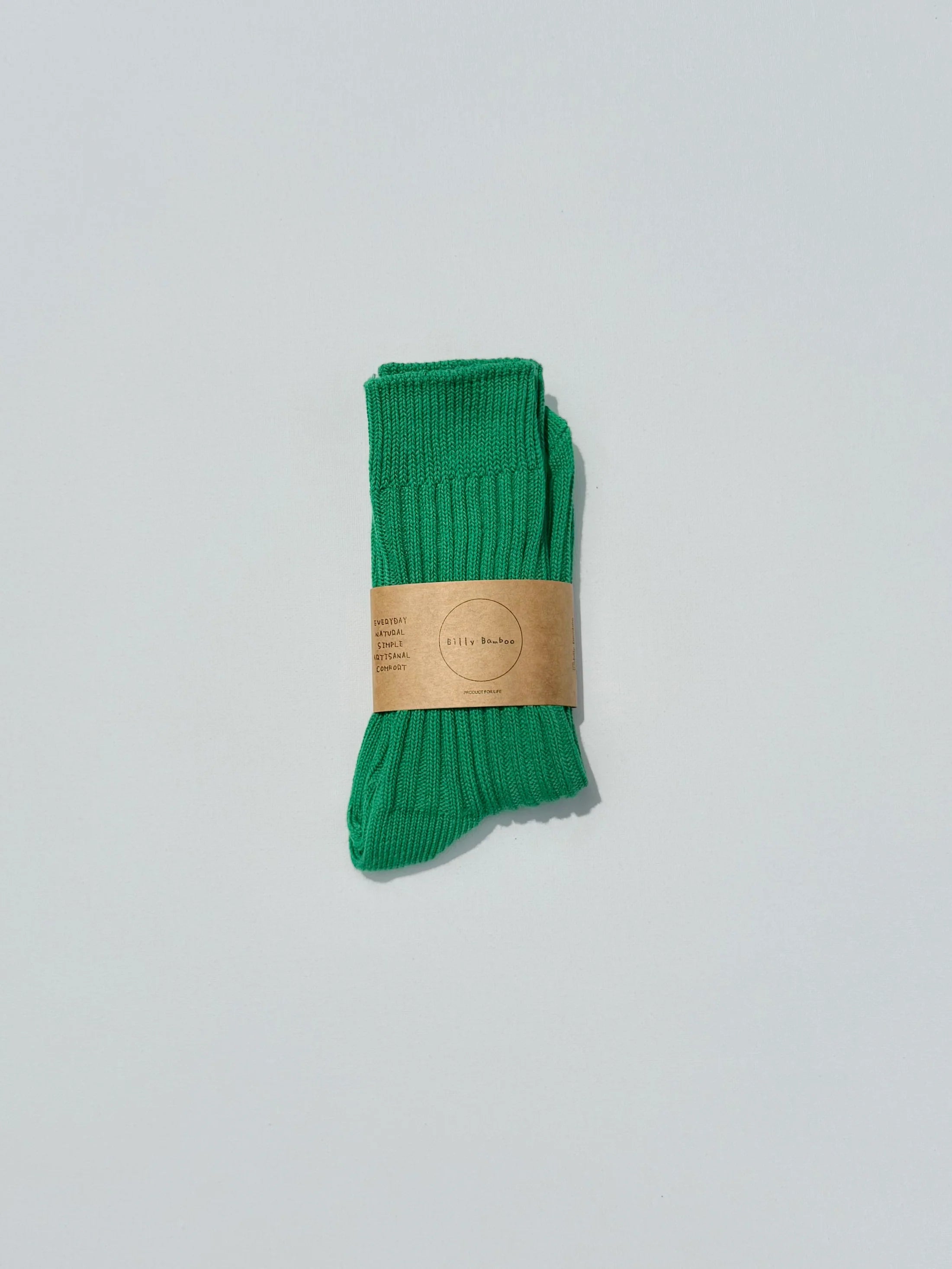 Billy Bamboo - Ribbed Cotton High Socks
