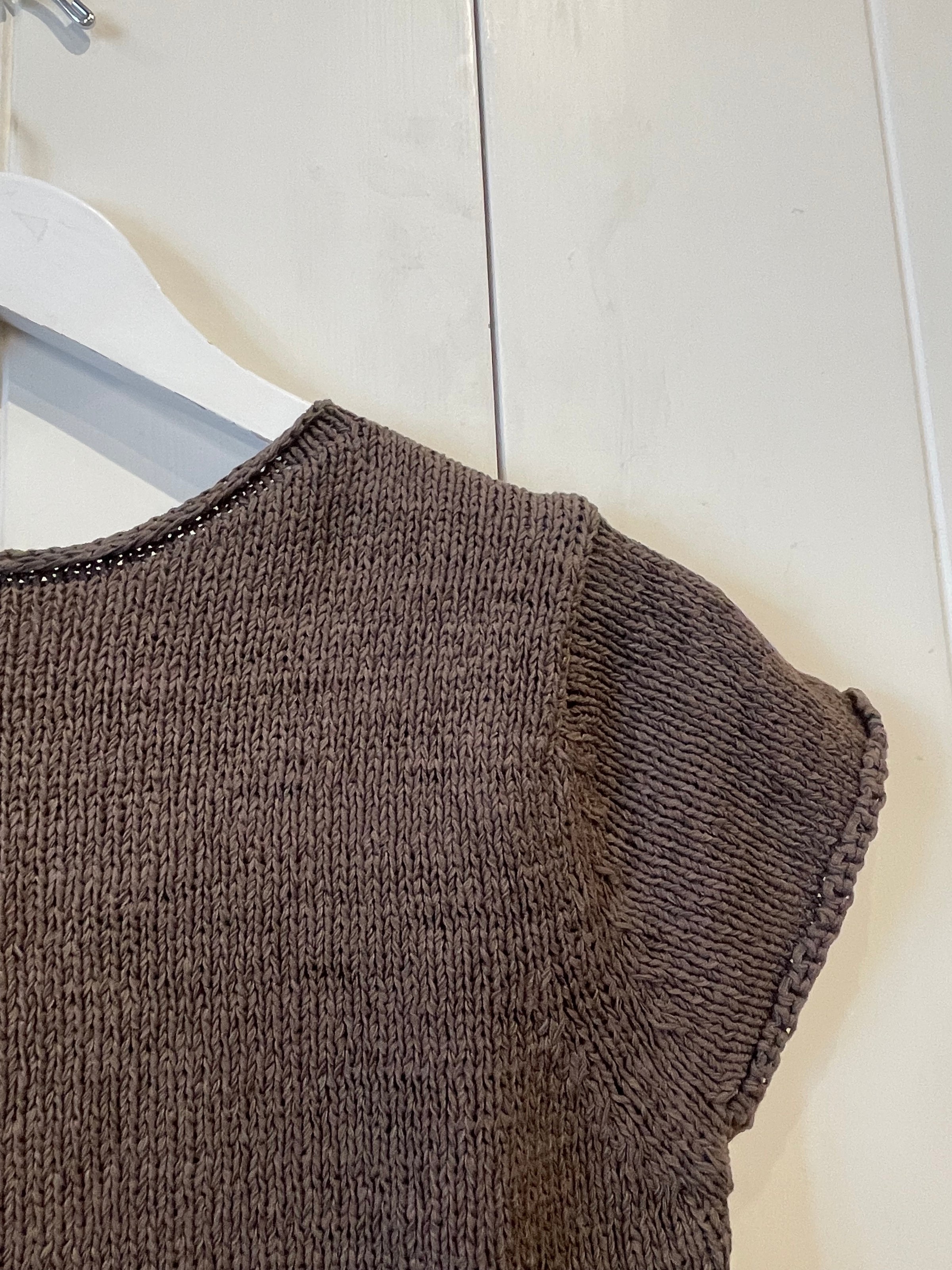 Velvet - Milou - Cotton Tape Top in Spruce