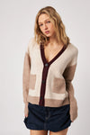 John + Jenn - Linden Cardigan in Smoky Merlot