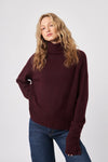 John + Jenn - Emmett Sweater in Merlot