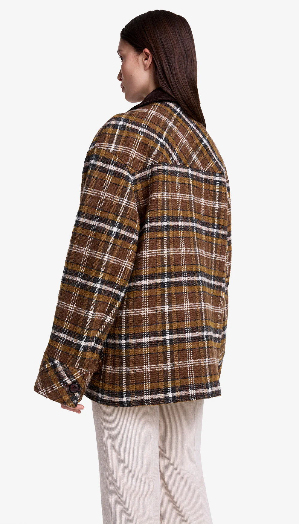 Smythe - Field Jacket in Umber Plaid