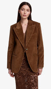 Smythe - 90's Blazer in Toffee Corduroy