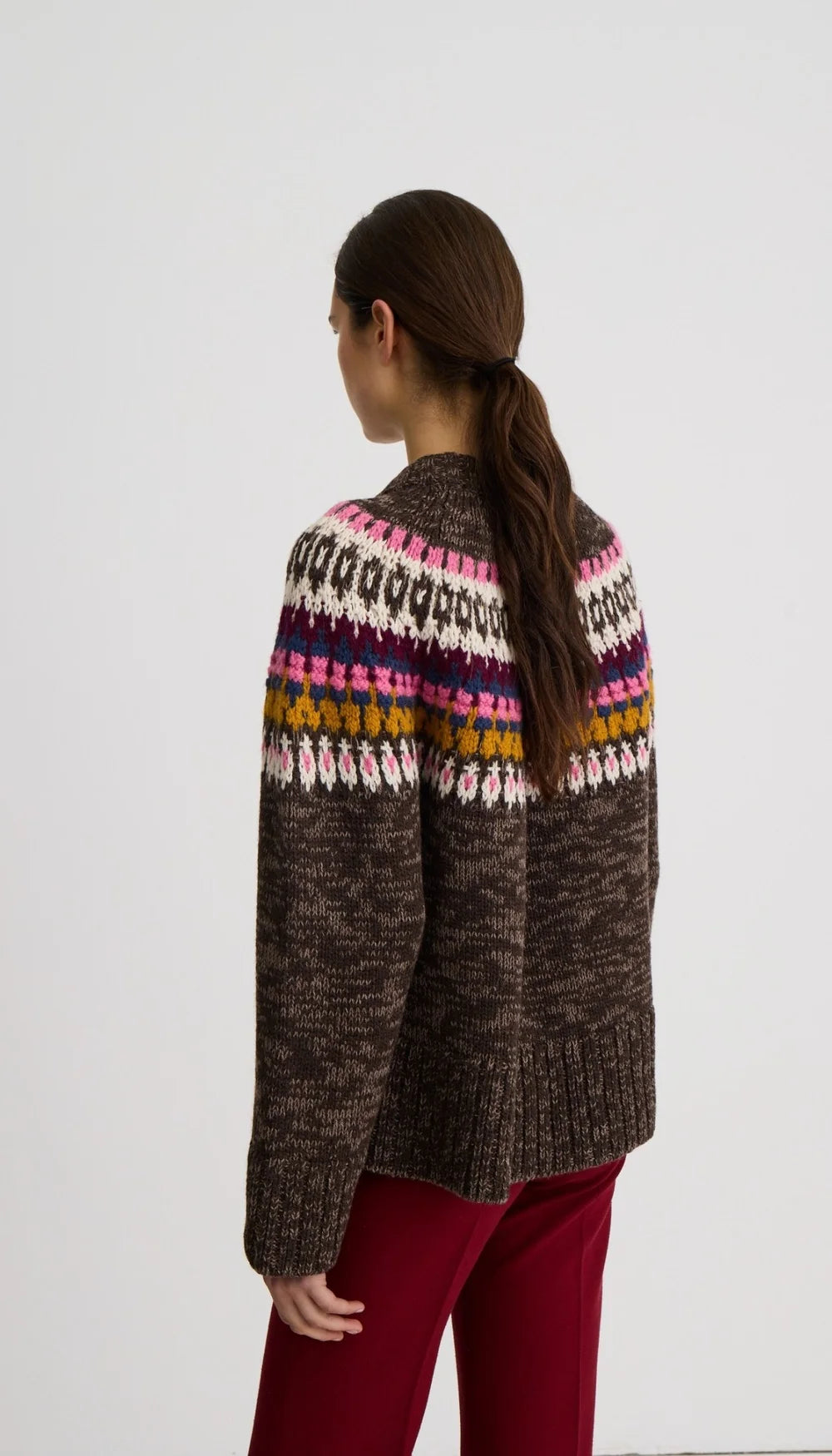 Smythe - Oversized Crewneck Sweater - Multi