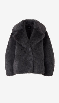 Smythe - Faux Fur Chubby in Graphite