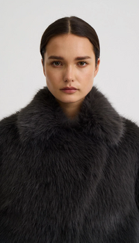 Smythe - Faux Fur Chubby in Graphite