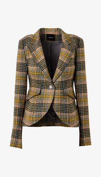 Smythe - One Button Blazer - Multi