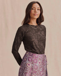 Splendid - Cecelia Floral Long Sleeve Tee