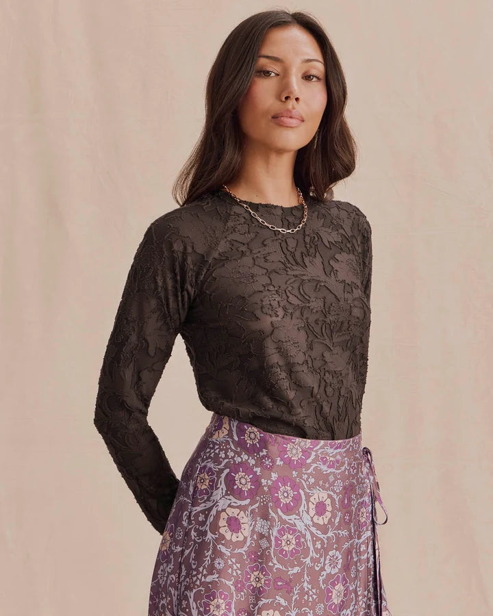 Splendid - Cecelia Floral Long Sleeve Tee