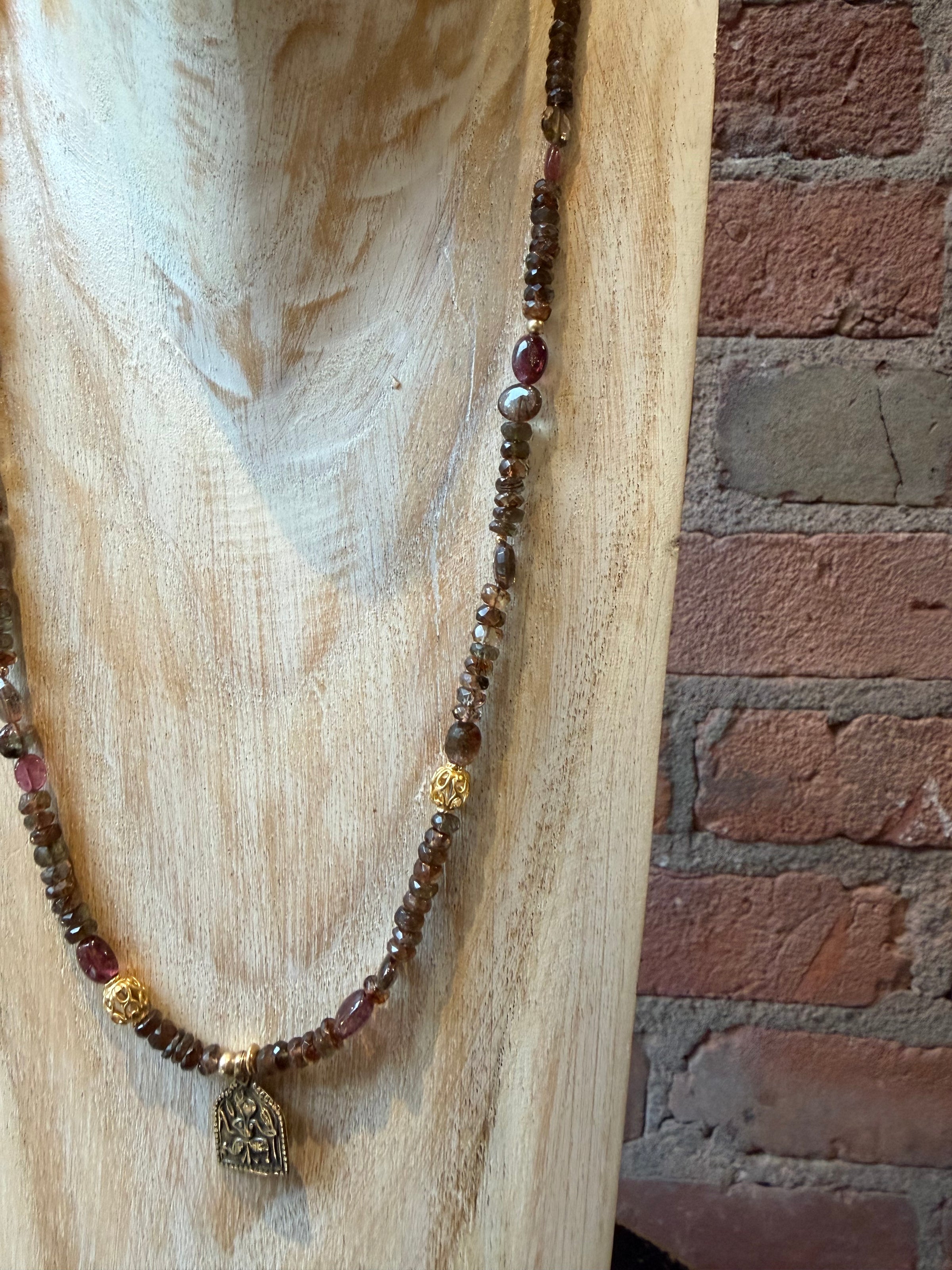 Studio Skanda by Mary Wakefield - Necklace with Bronze Pendant