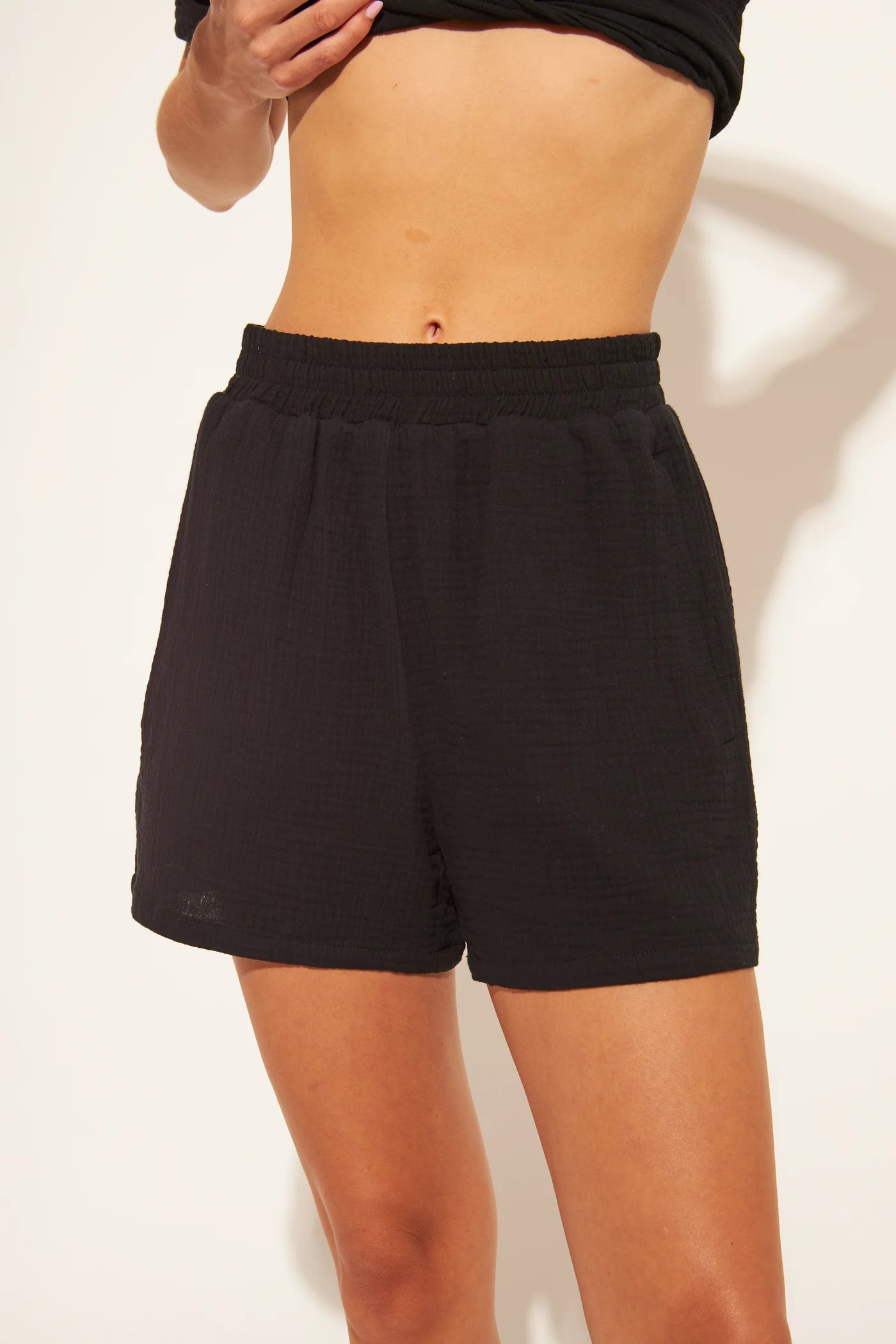 John + Jenn - Finch Shorts in Caviar