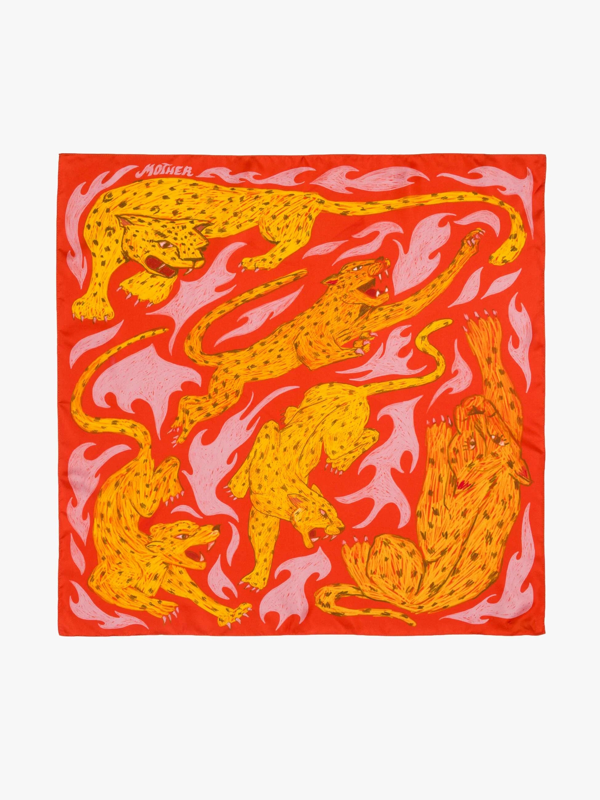 MOTHER - The Scarf it Down in Flaming Hot Cheetahs!