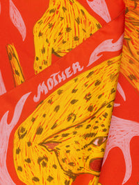 MOTHER - The Scarf it Down in Flaming Hot Cheetahs!