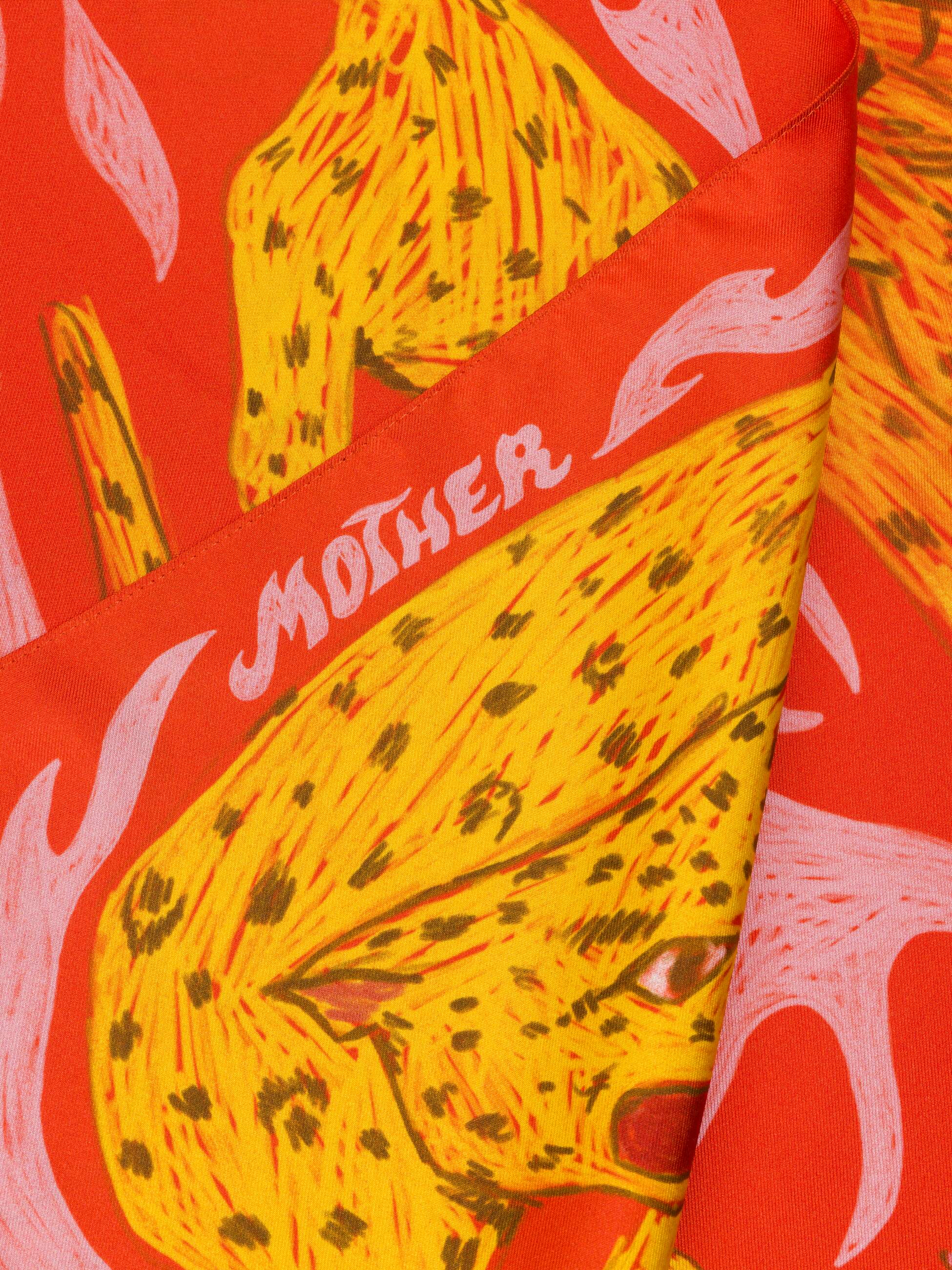 MOTHER - The Scarf it Down in Flaming Hot Cheetahs!