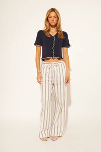 John + Jenn - Florian -  Knit Top in Minuit