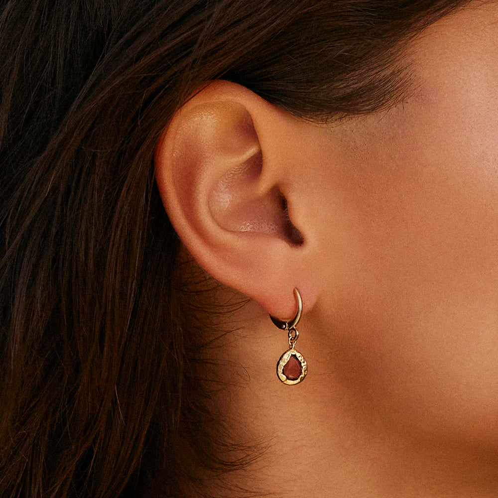 Agapée - Lysia Rosewood Earrings