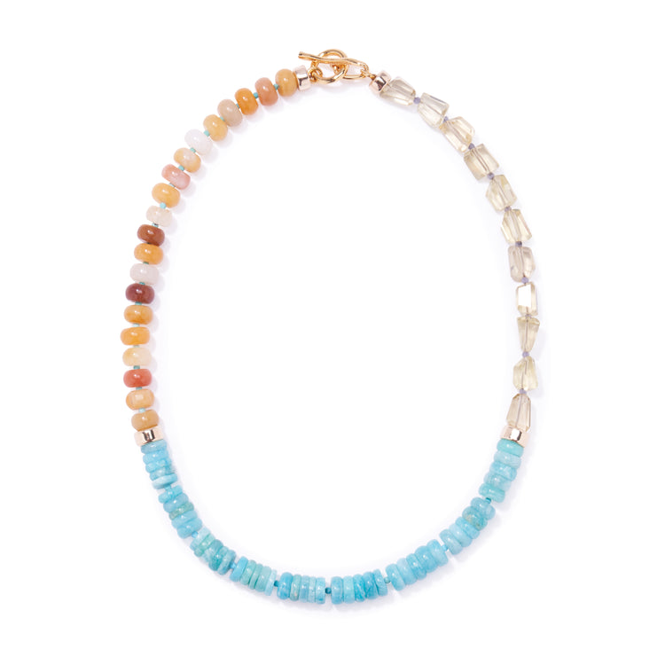 Lizzie Fortunato - Chama Necklace in Seaside
