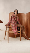 Smythe - Oversized Swing Coat in Pink Houndstooth