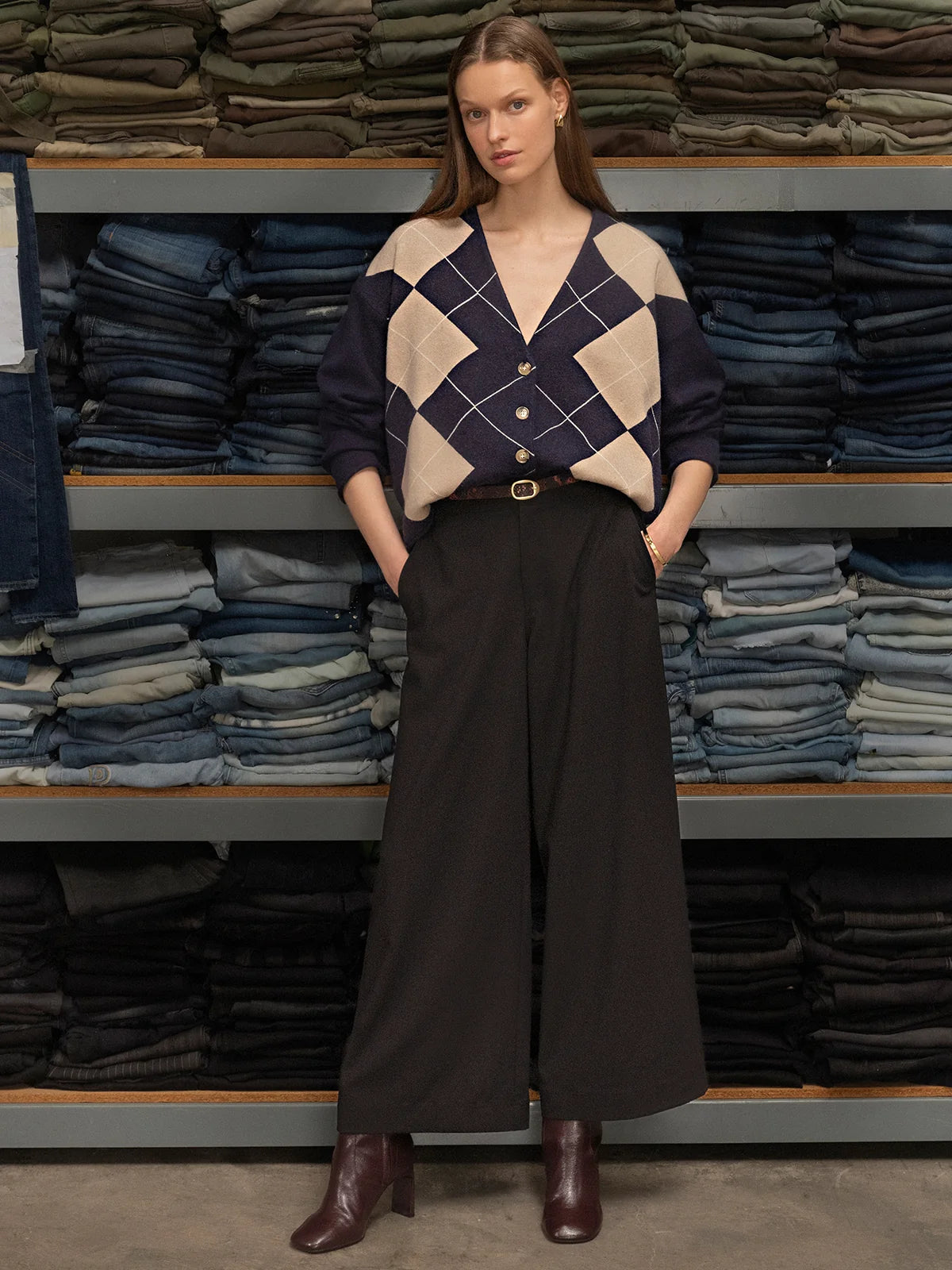 Sanctuary - Arden Cardigan in Loma Argyle