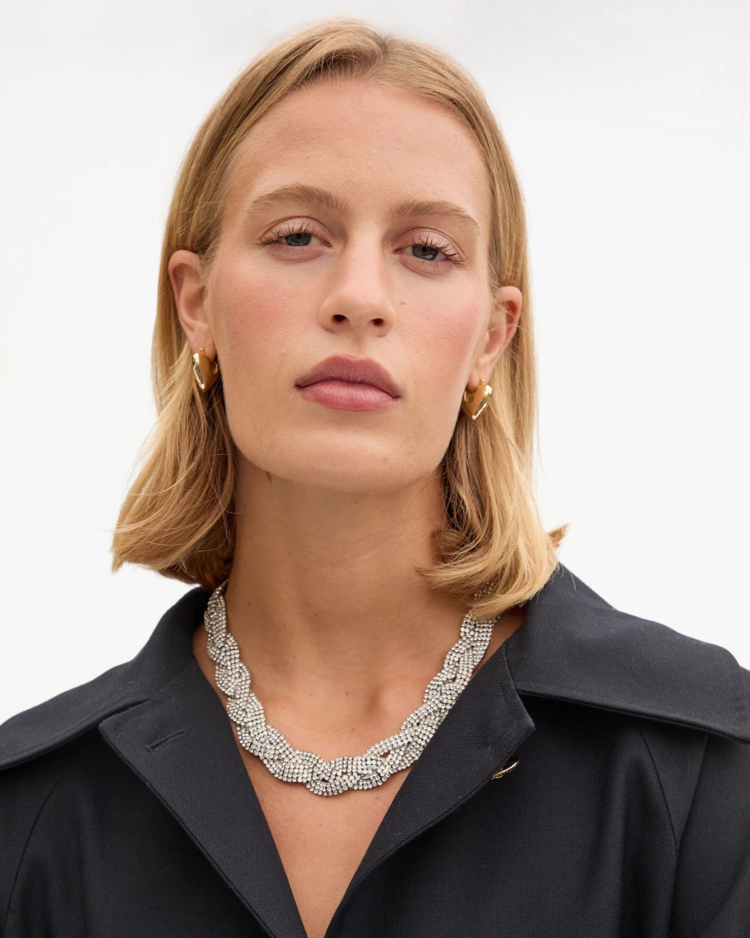 Clare V. - Fête Collar in Clear