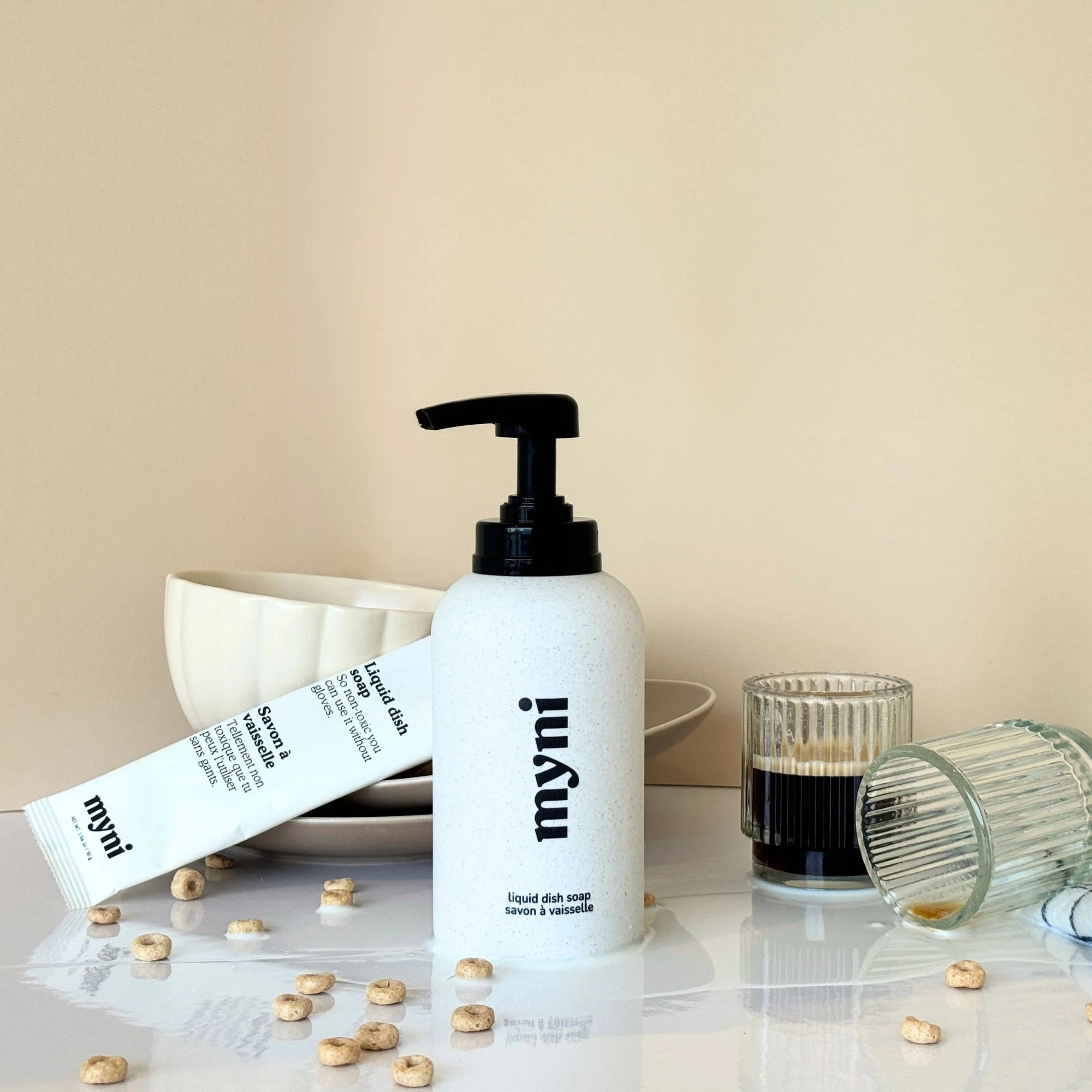 MYNI - Wheat Straw Bottle - Liquid Dish Soap