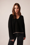 Line - Gaia Sweater in Noir Night