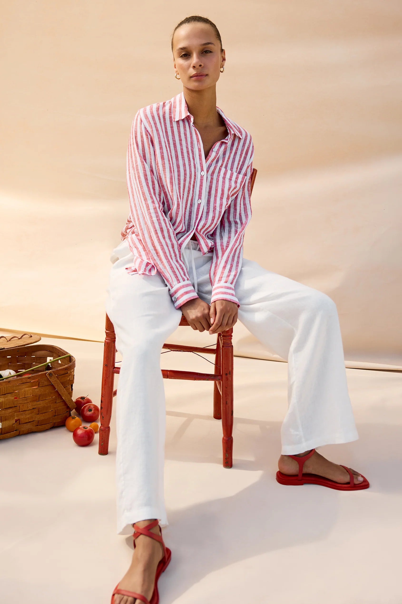 Rails x Giadzy -  Giada Shirt in Ravello Stripe