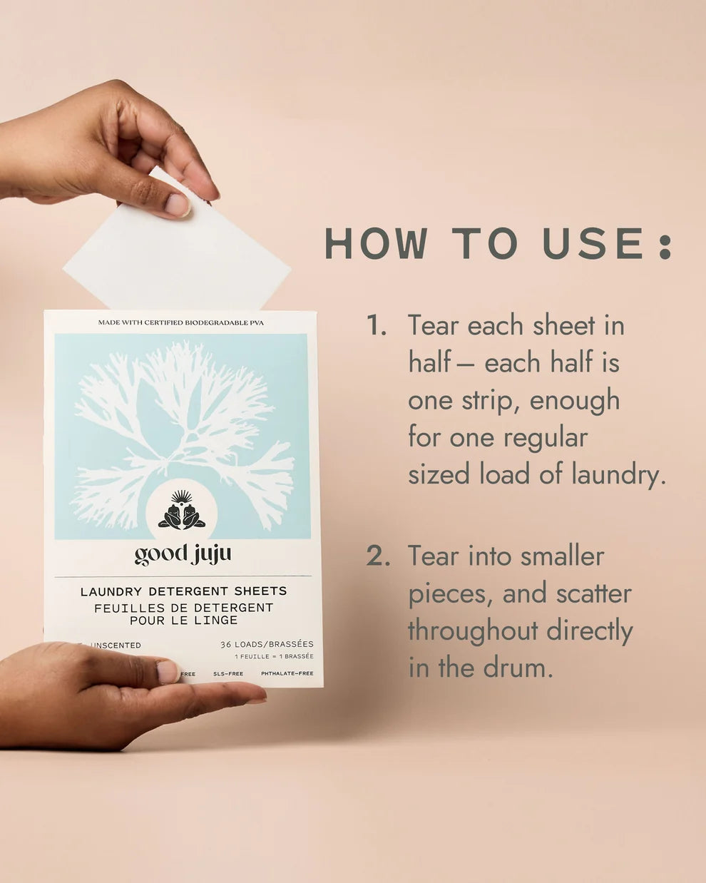 Good Juju - Laundry Detergent Sheets