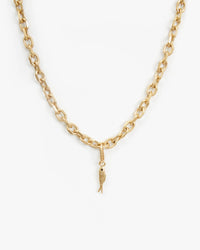 Clare V. - Sardine Charm in Vintage Gold