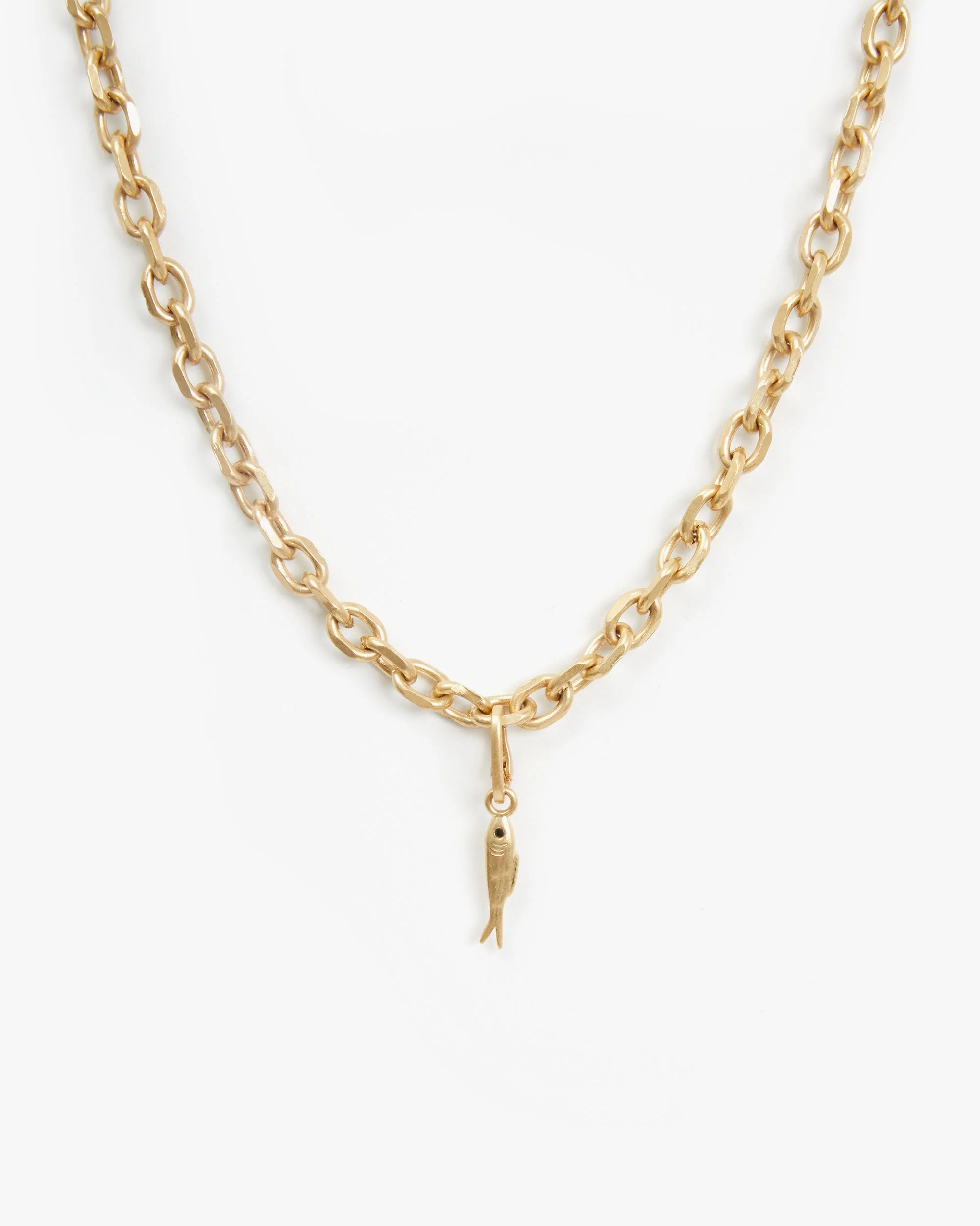 Clare V. - Sardine Charm in Vintage Gold