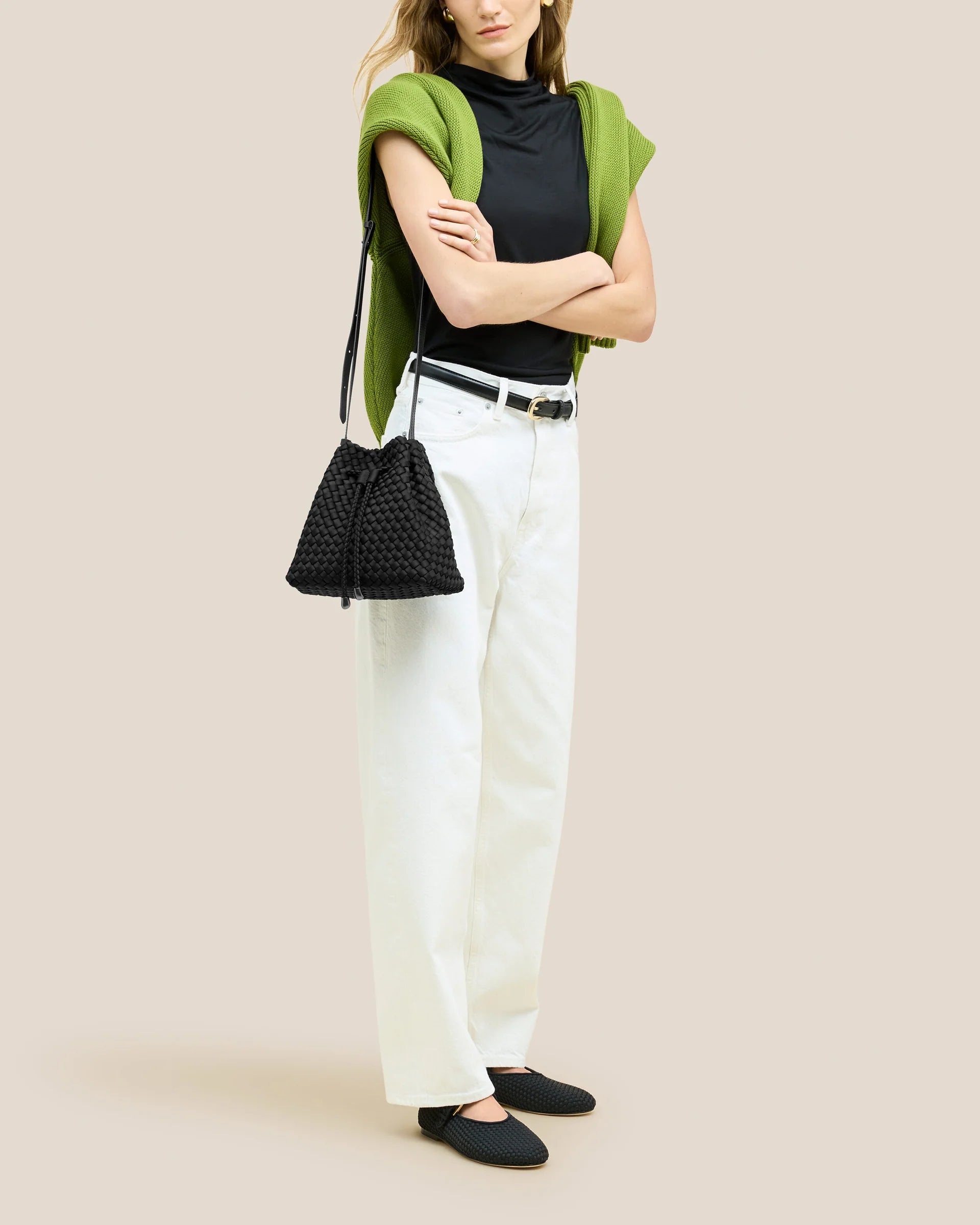 NAGHEDI - Gramercy Bucket in Onyx